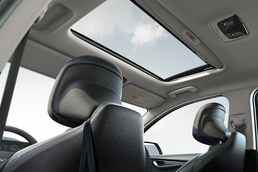 Geniş sunroof