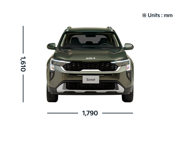 kia-Sonet-PE-dimensions-front-m