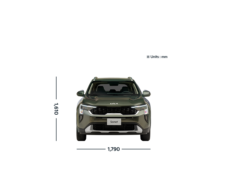 kia-Sonet-PE-dimensions-front-t